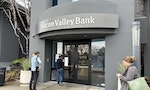 美國聯邦監管機構10日宣布矽谷銀行（SVB）關閉，
並將其資產轉存至「聖克拉拉國家儲保銀行」（ 
Deposit Insurance National Bank of Santa Clara ，
DINB），此銀行與半數矽谷以上新創產業有業務往
來。中央社記者張欣瑜舊金山攝  112年3月11日
